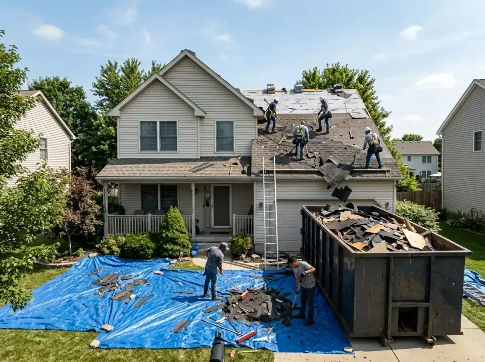roof-replacement-debris-remova-004 — frequently asked questions, Cheapest Dumpster Rentals in Fruitland, MD